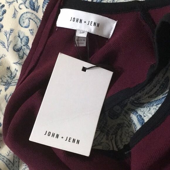 JOHN + JENN black dress. NWT - Picture 8 of 8